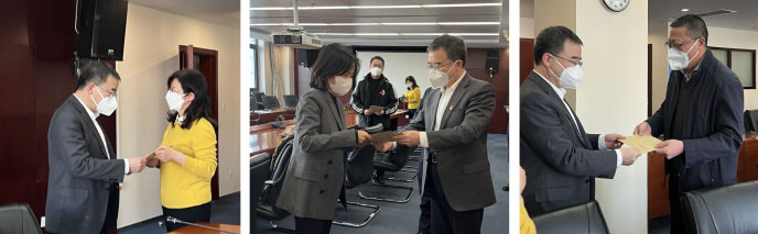 教育两委开展机关系统困难党员慰问活动