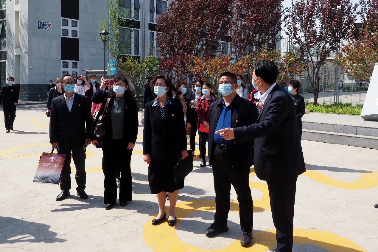 聚力十四五，共谋新发展——北京市盲人学校与北京市昌平职业学校开展联合主题党日活动