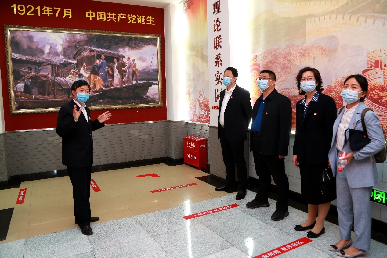 聚力十四五，共谋新发展——北京市盲人学校与北京市昌平职业学校开展联合主题党日活动