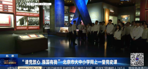 “请党放心 强国有我” 北京市大中小学同上一堂党史课